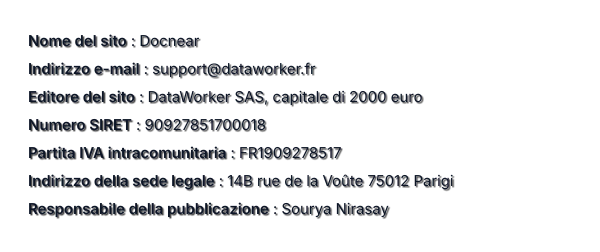 Informazioni legali